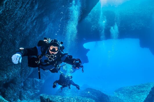 Diving